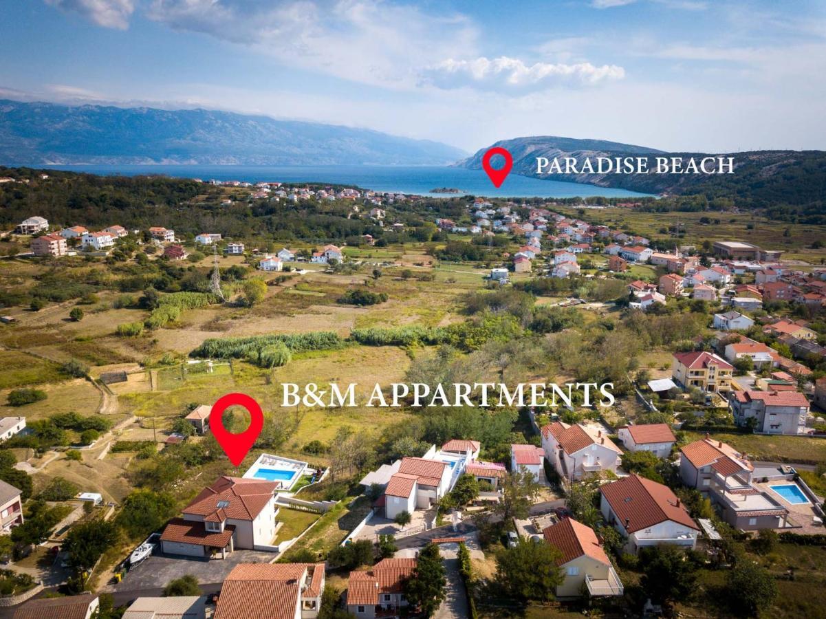 B&M Rab-Lopar Aparthotel Eksteriør bilde